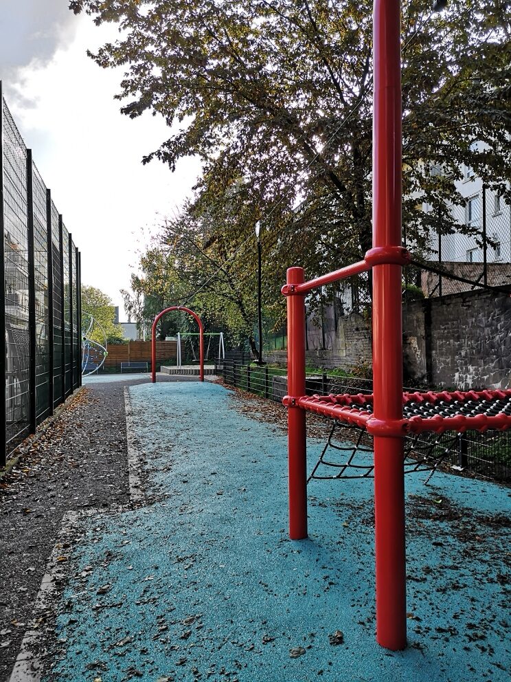 Spielplatz nach dem Umbau