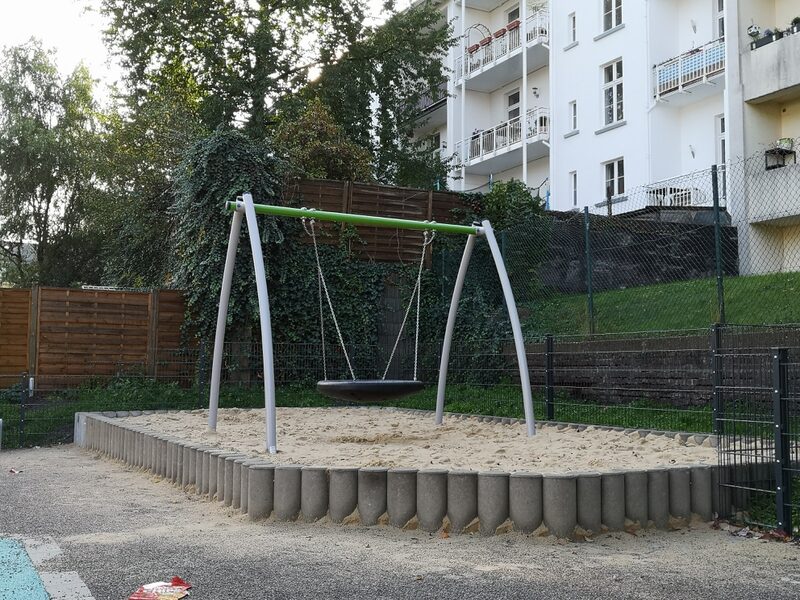 Spielplatz nach dem Umbau